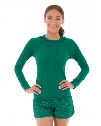 Hera Pullover Hoodie - L, Green